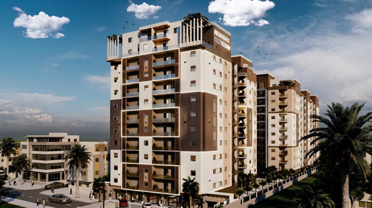 Architecture de la résidence Tiziri à Birkhadem